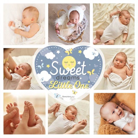 Sweet Dreams Little One Photo Blanket