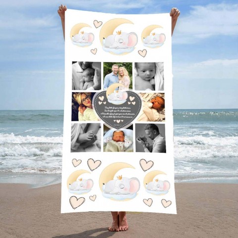 Tiny Feet & Tiny Toes Photo Towel