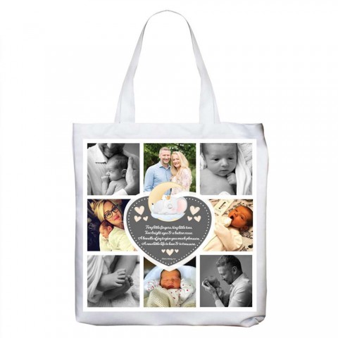 Tiny Feet & Tiny Toes Photo Tote Bag