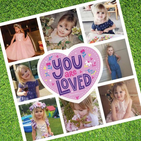 You Are Loved Photo Blanket